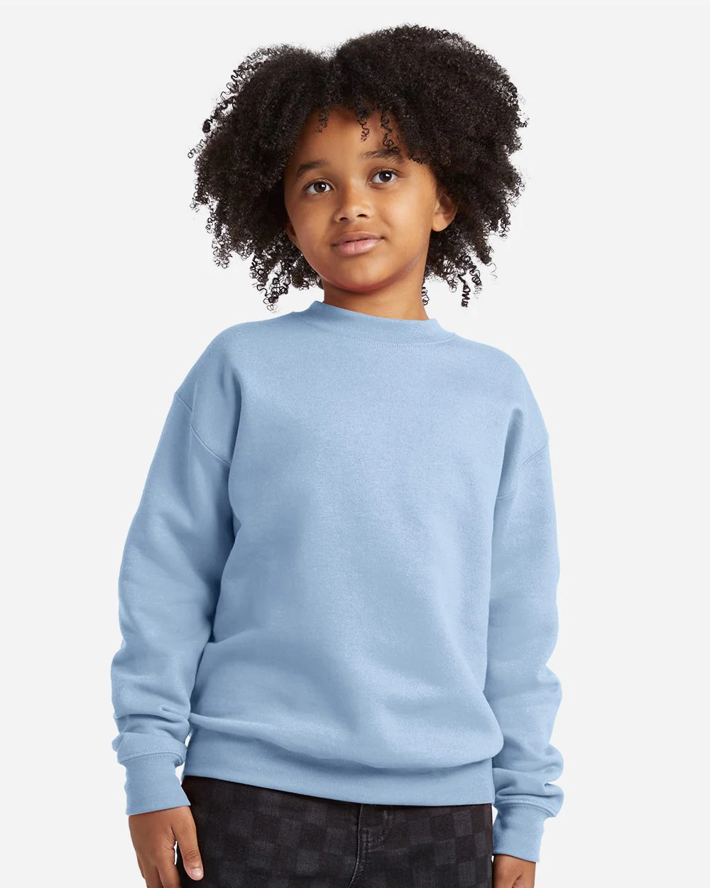 Hanes-P360-Ecosmart® Youth Crewneck Sweatshirt - Image 55