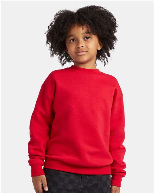 Hanes-P360-Ecosmart® Youth Crewneck Sweatshirt - Image 66