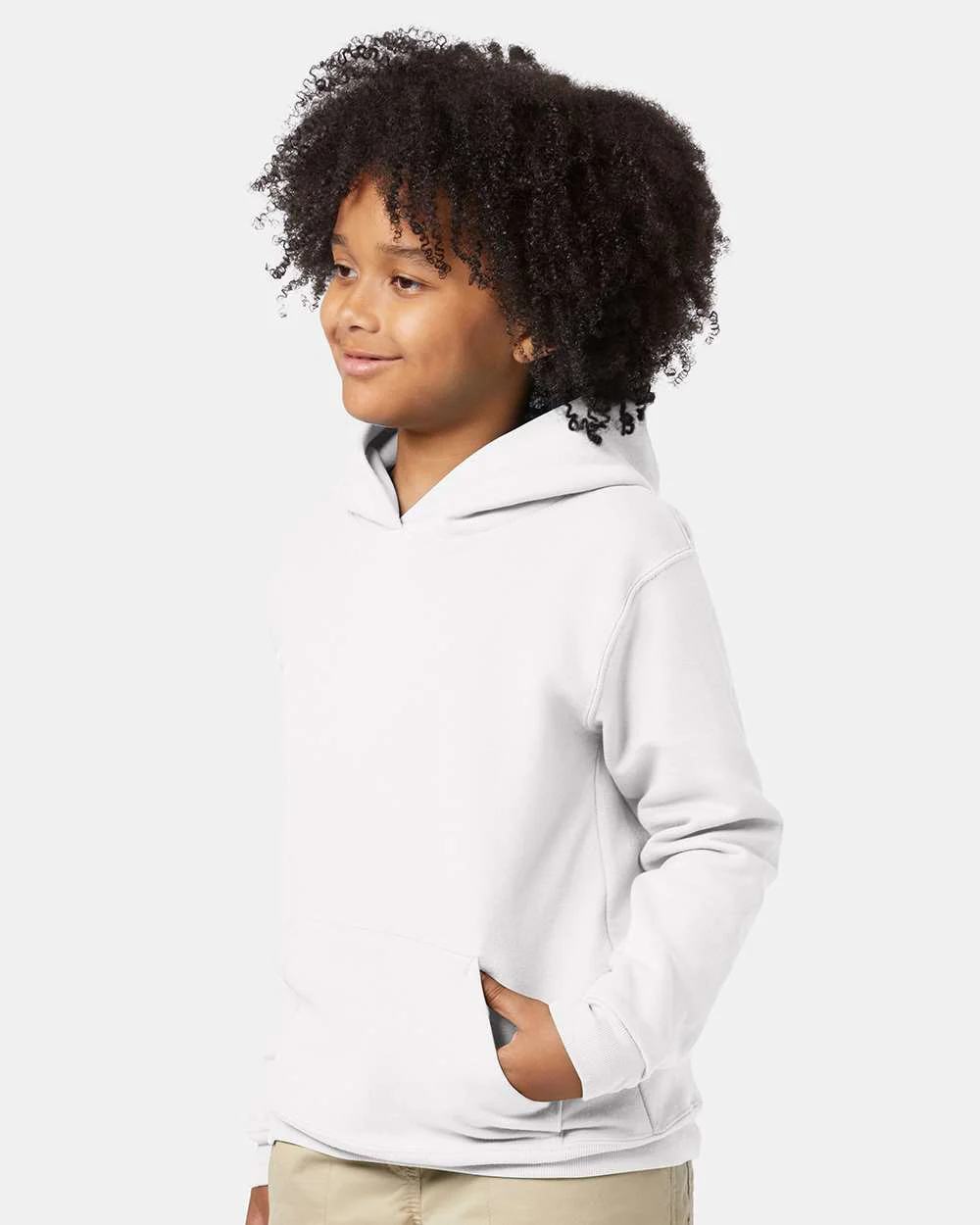 Hanes-P473-Ecosmart® Youth Hooded Sweatshirt - Image 102