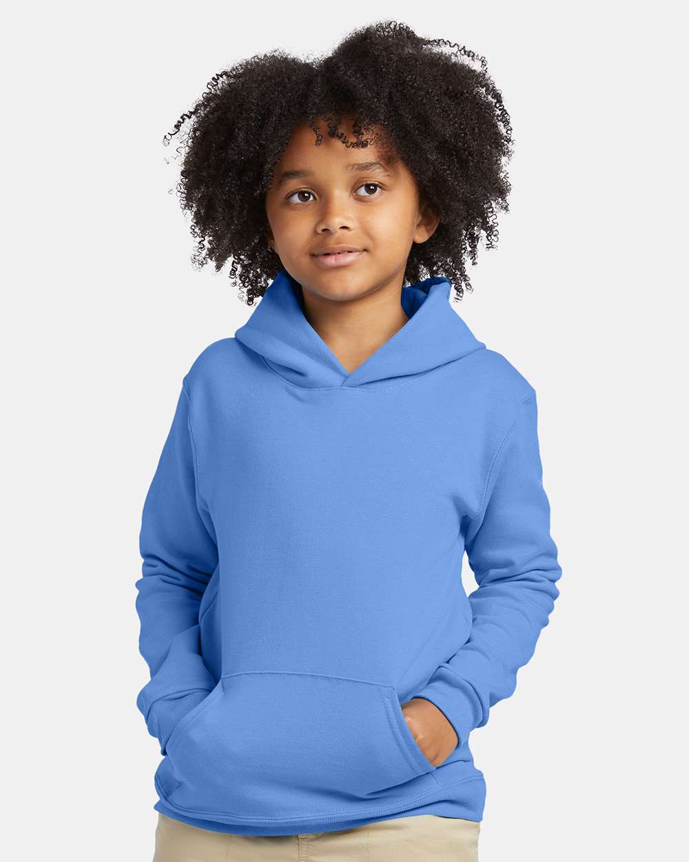 Hanes-P473-Ecosmart® Youth Hooded Sweatshirt - Image 17