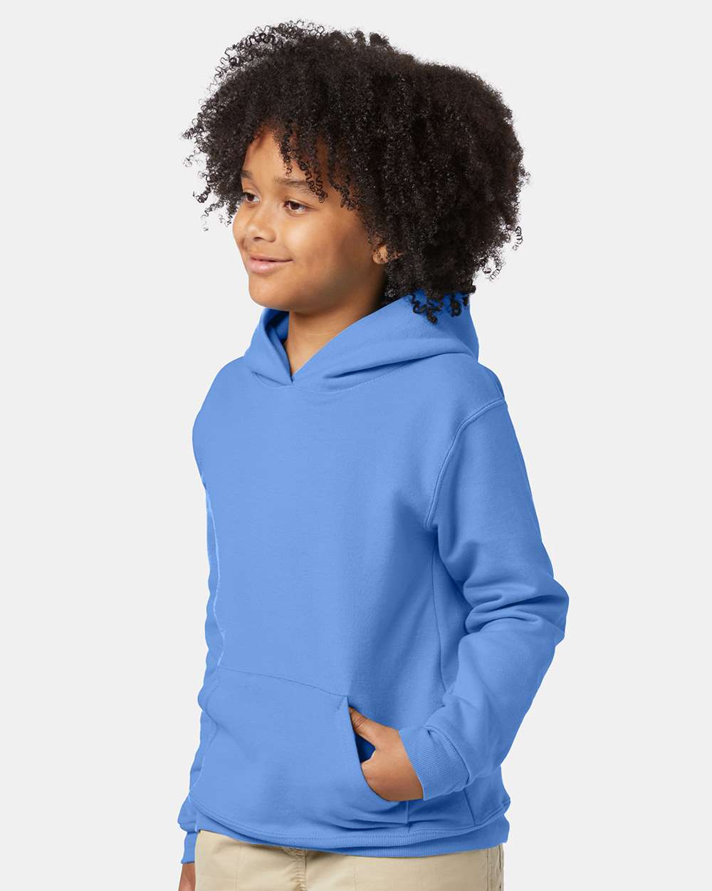 Hanes-P473-Ecosmart® Youth Hooded Sweatshirt - Image 18