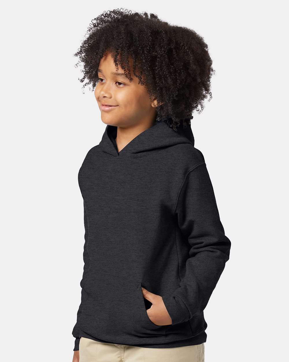 Hanes-P473-Ecosmart® Youth Hooded Sweatshirt - Image 24