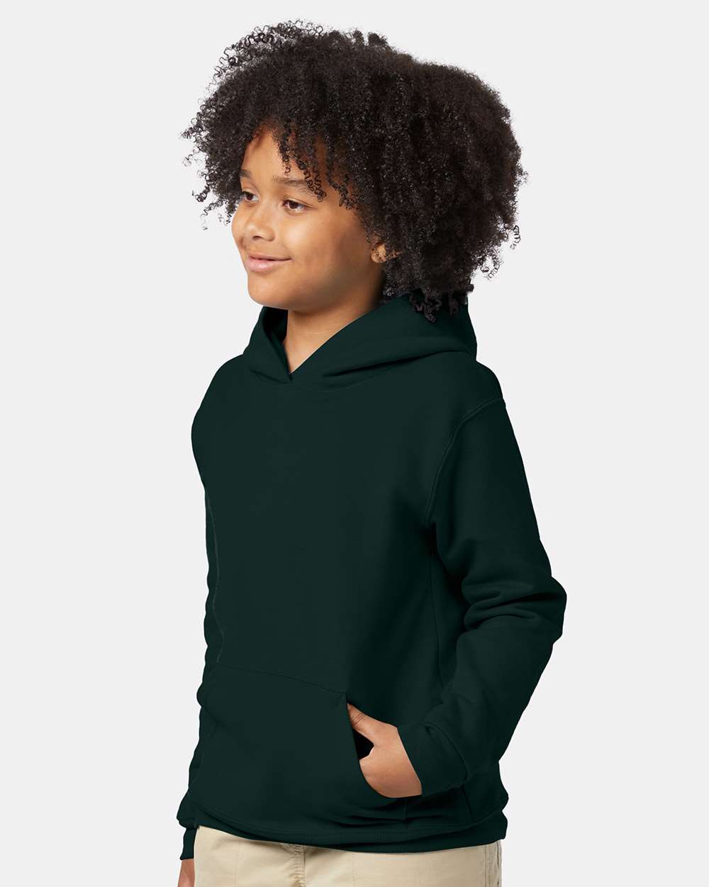 Hanes-P473-Ecosmart® Youth Hooded Sweatshirt - Image 30