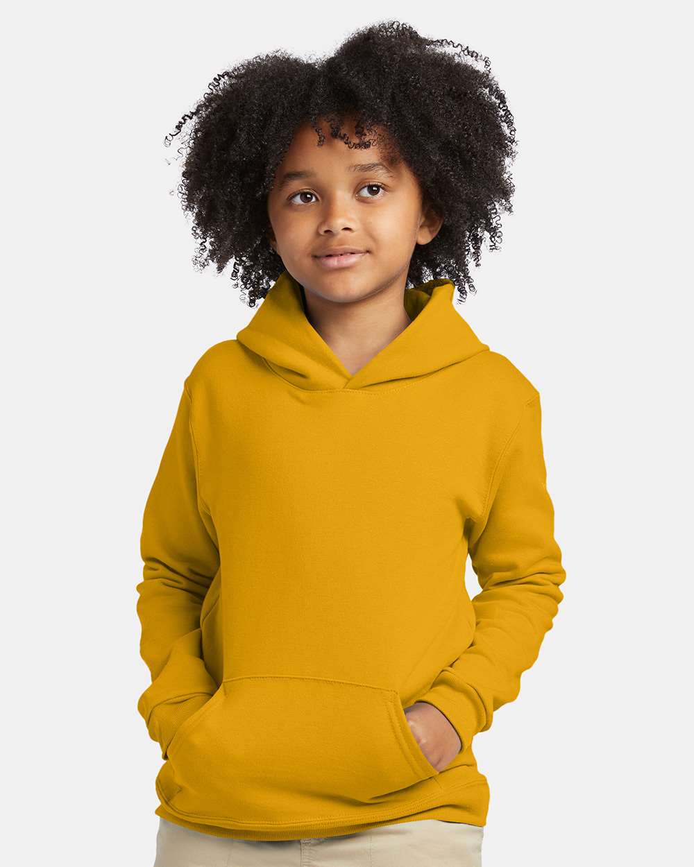 Hanes-P473-Ecosmart® Youth Hooded Sweatshirt - Image 41