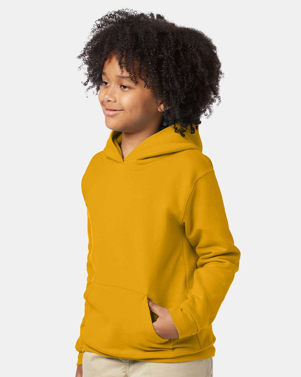 Hanes-P473-Ecosmart® Youth Hooded Sweatshirt - Image 42
