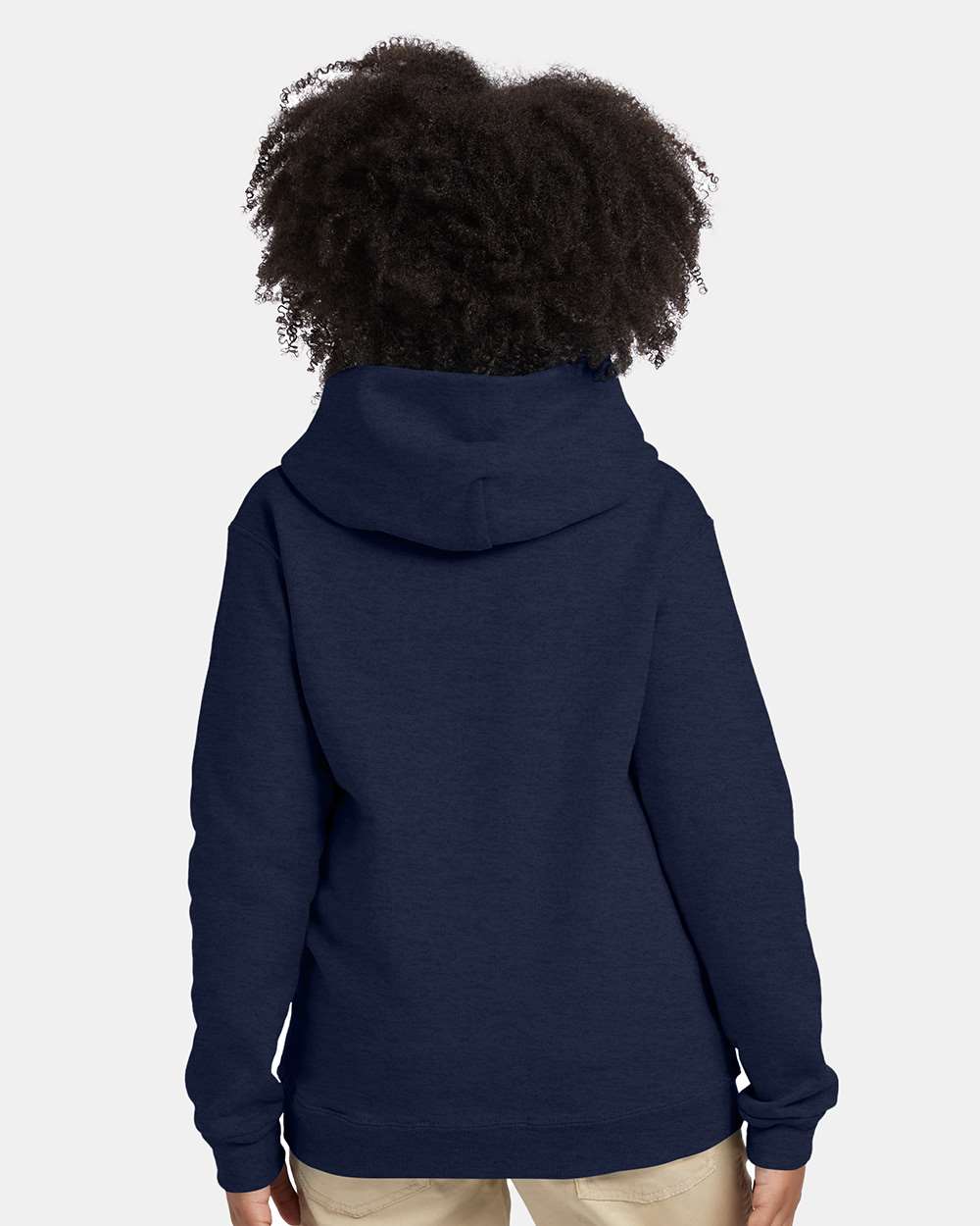 Hanes-P473-Ecosmart® Youth Hooded Sweatshirt - Image 49