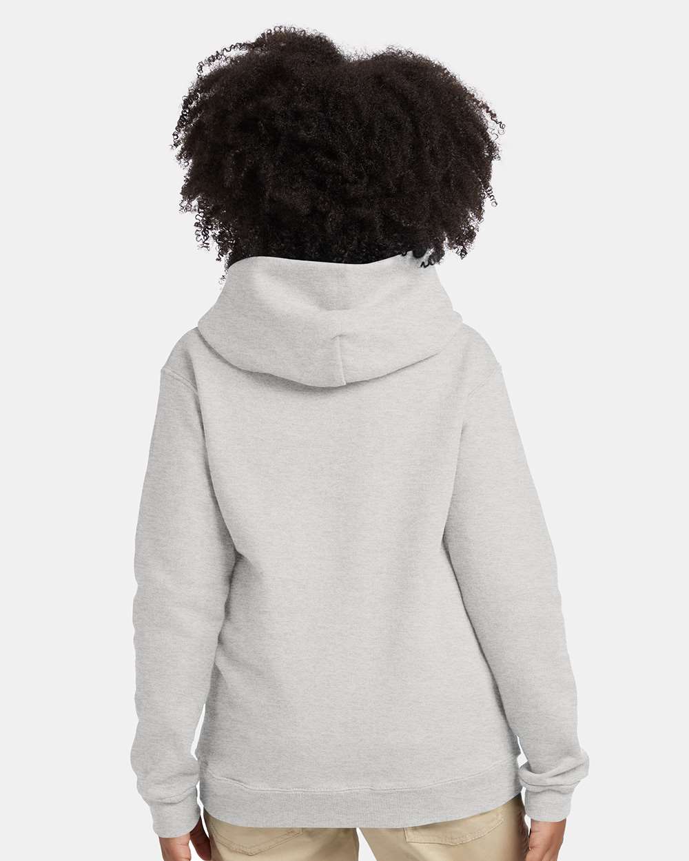 Hanes-P473-Ecosmart® Youth Hooded Sweatshirt - Image 6