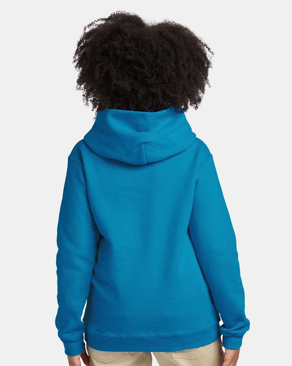 Hanes-P473-Ecosmart® Youth Hooded Sweatshirt - Image 97