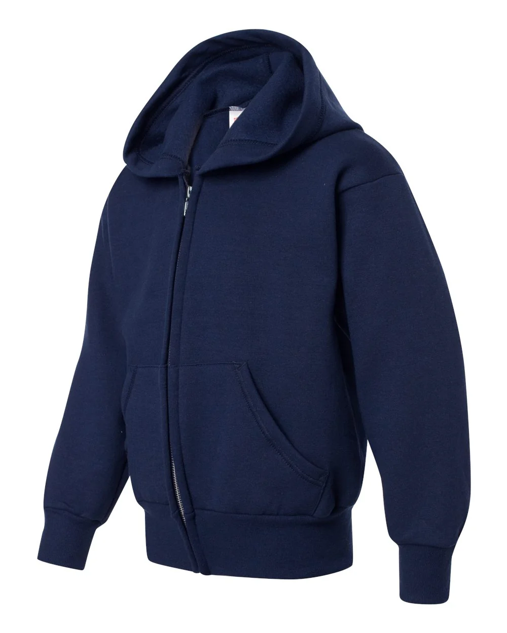 Hanes-P480-EcoSmart® Youth Full-Zip Hooded Sweatshirt - Image 21