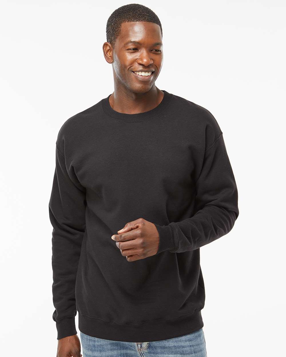 Hanes-RS160-Perfect Fleece Crewneck Sweatshirt - Image 11