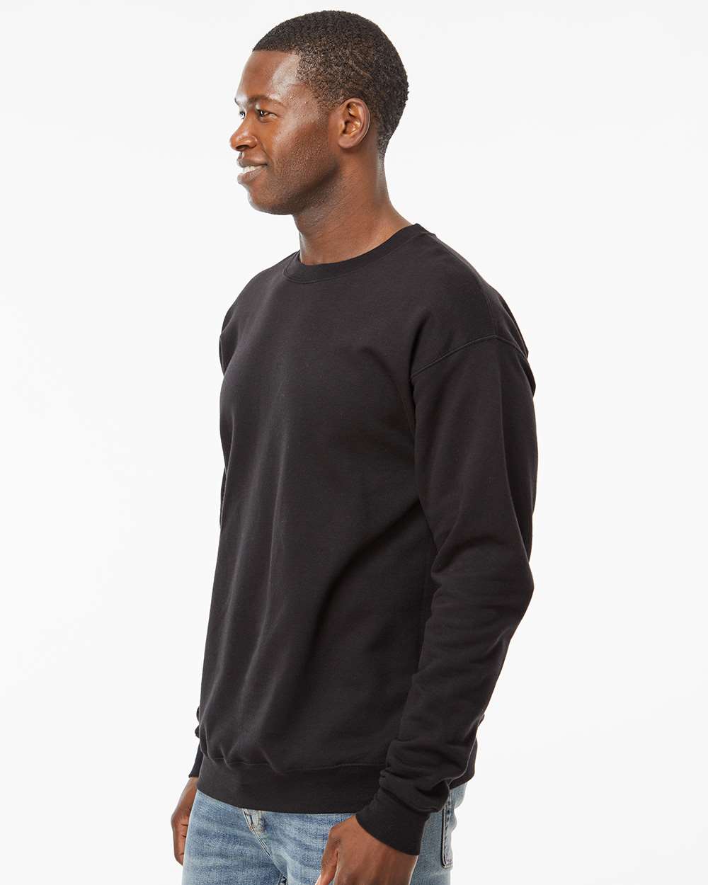 Hanes-RS160-Perfect Fleece Crewneck Sweatshirt - Image 12