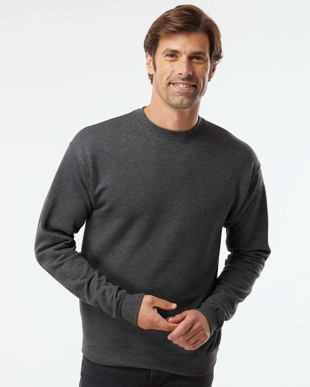 Hanes-RS160-Perfect Fleece Crewneck Sweatshirt - Image 17