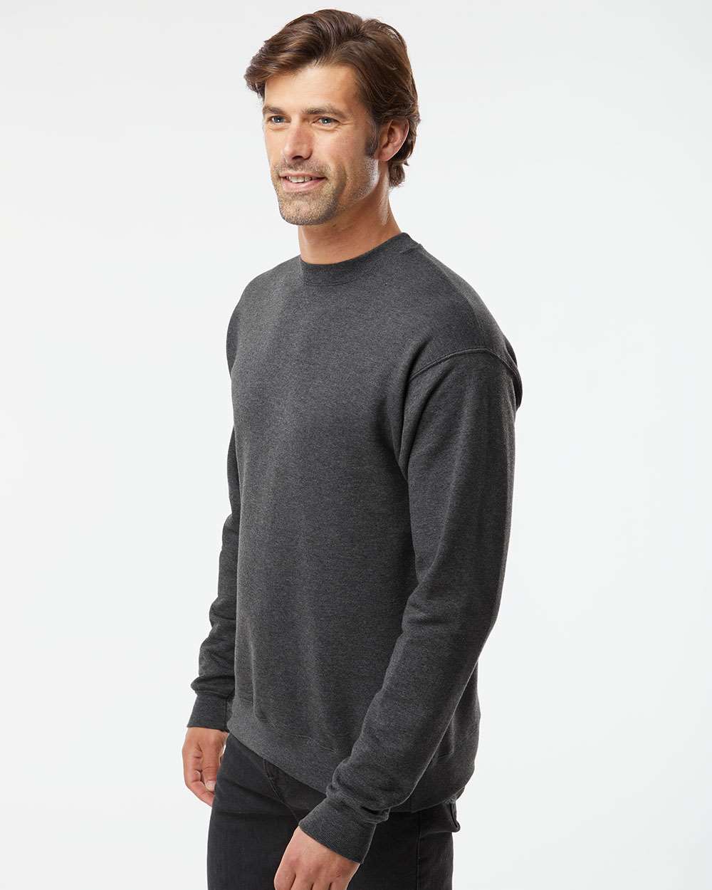 Hanes-RS160-Perfect Fleece Crewneck Sweatshirt - Image 18