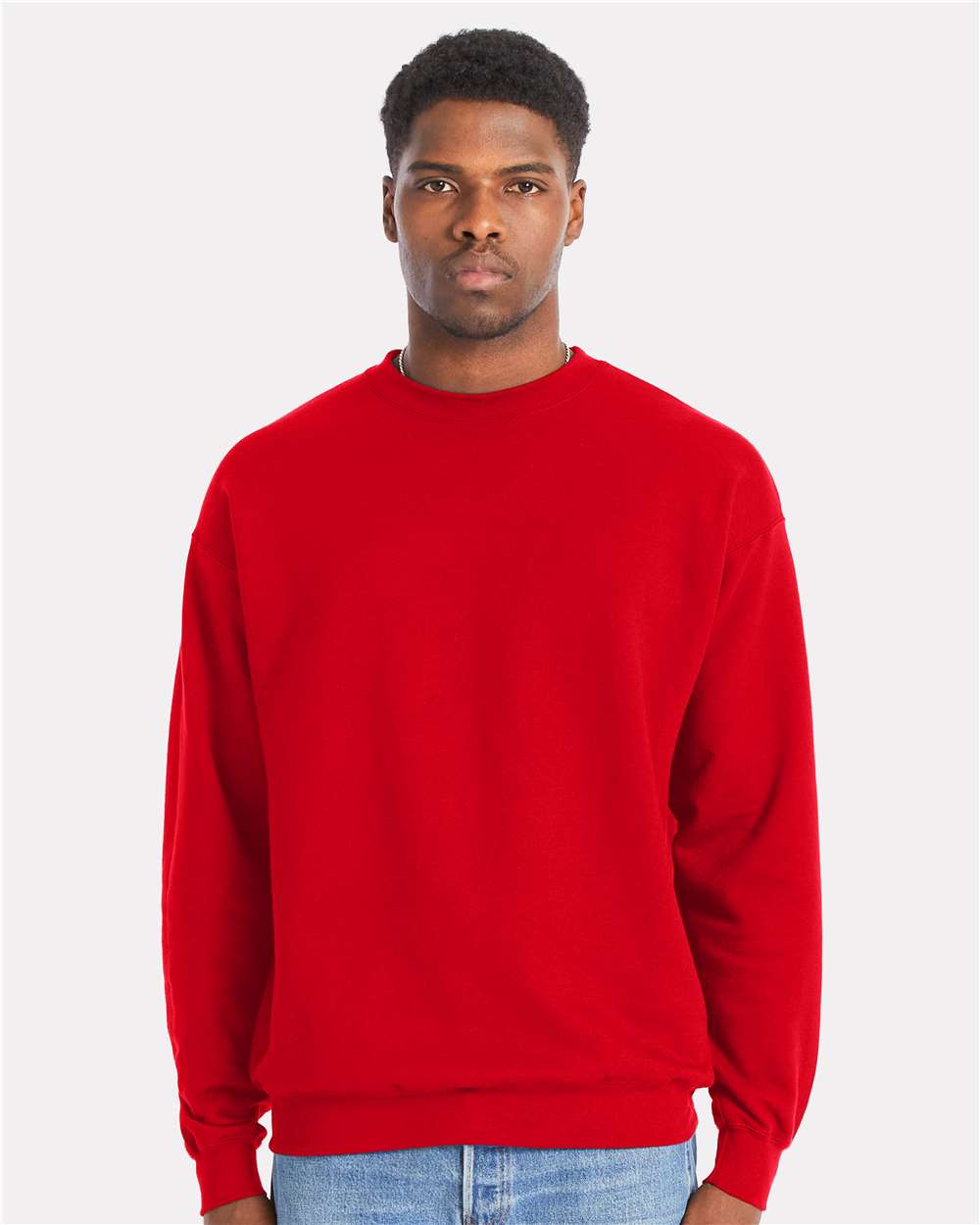 Hanes-RS160-Perfect Fleece Crewneck Sweatshirt - Image 4