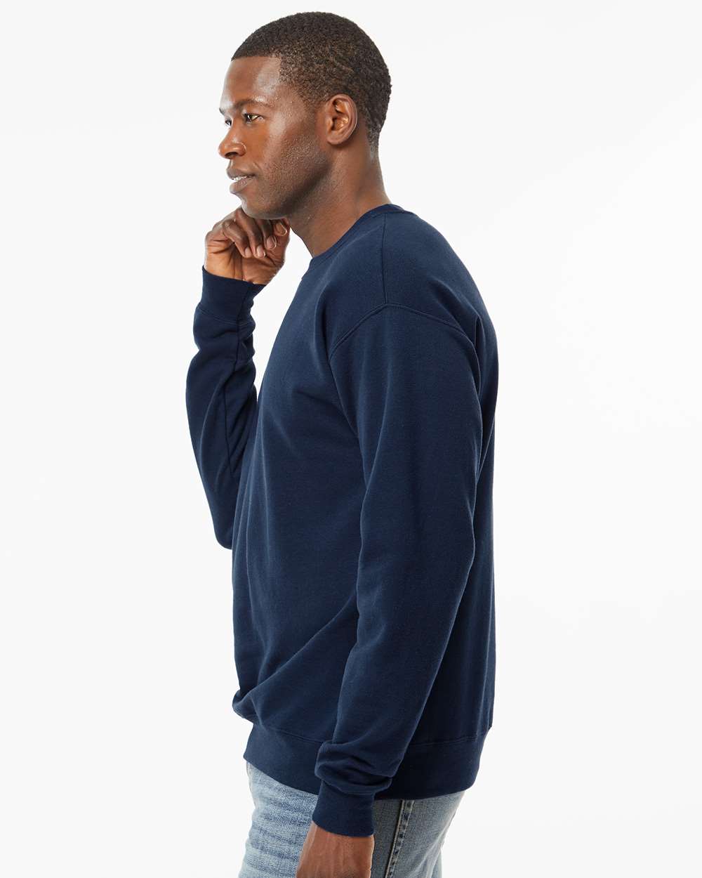 Hanes-RS160-Perfect Fleece Crewneck Sweatshirt - Image 42