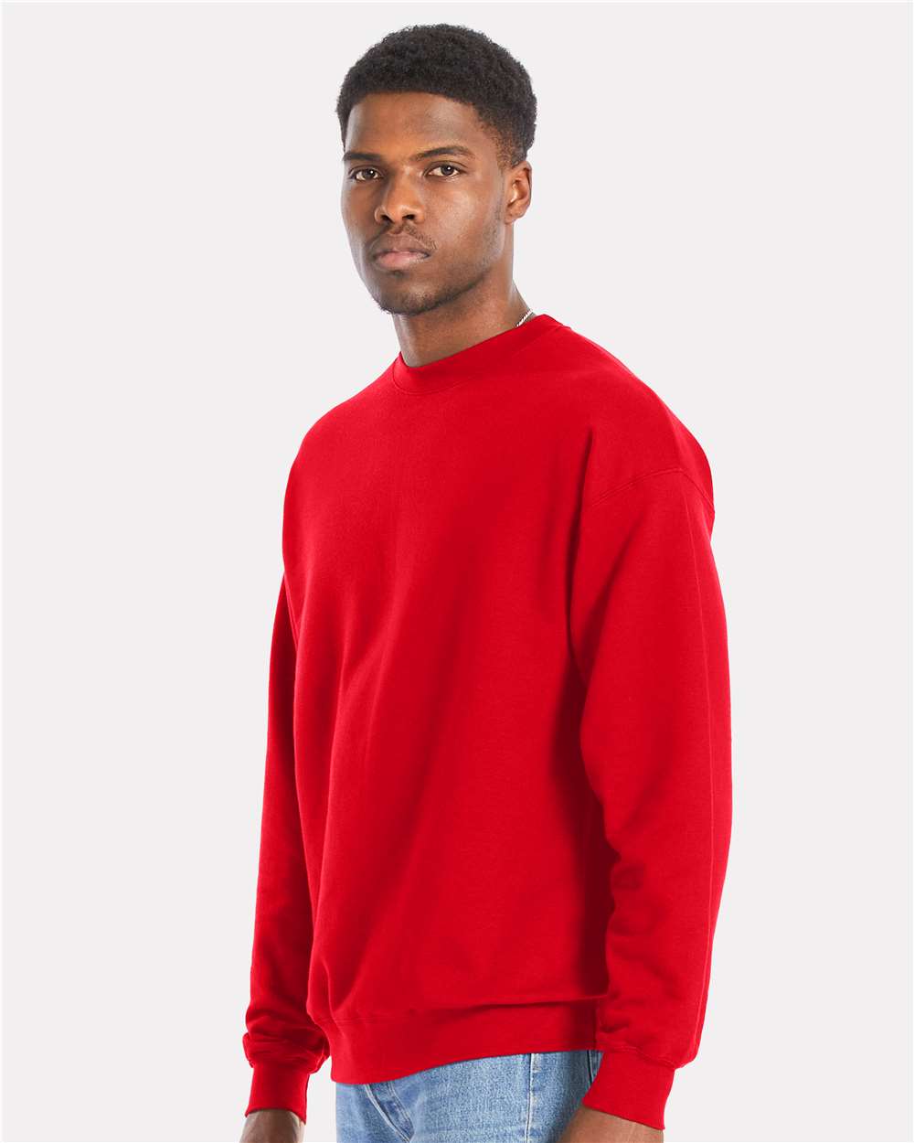 Hanes-RS160-Perfect Fleece Crewneck Sweatshirt - Image 5