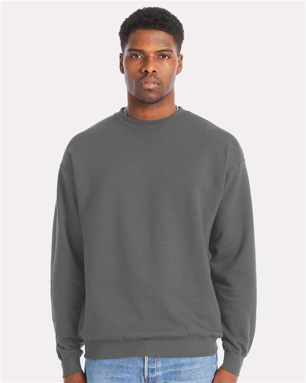 Hanes-RS160-Perfect Fleece Crewneck Sweatshirt - Image 53