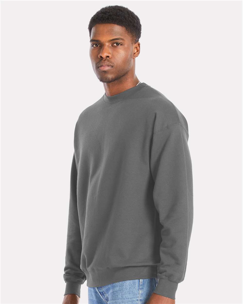 Hanes-RS160-Perfect Fleece Crewneck Sweatshirt - Image 54