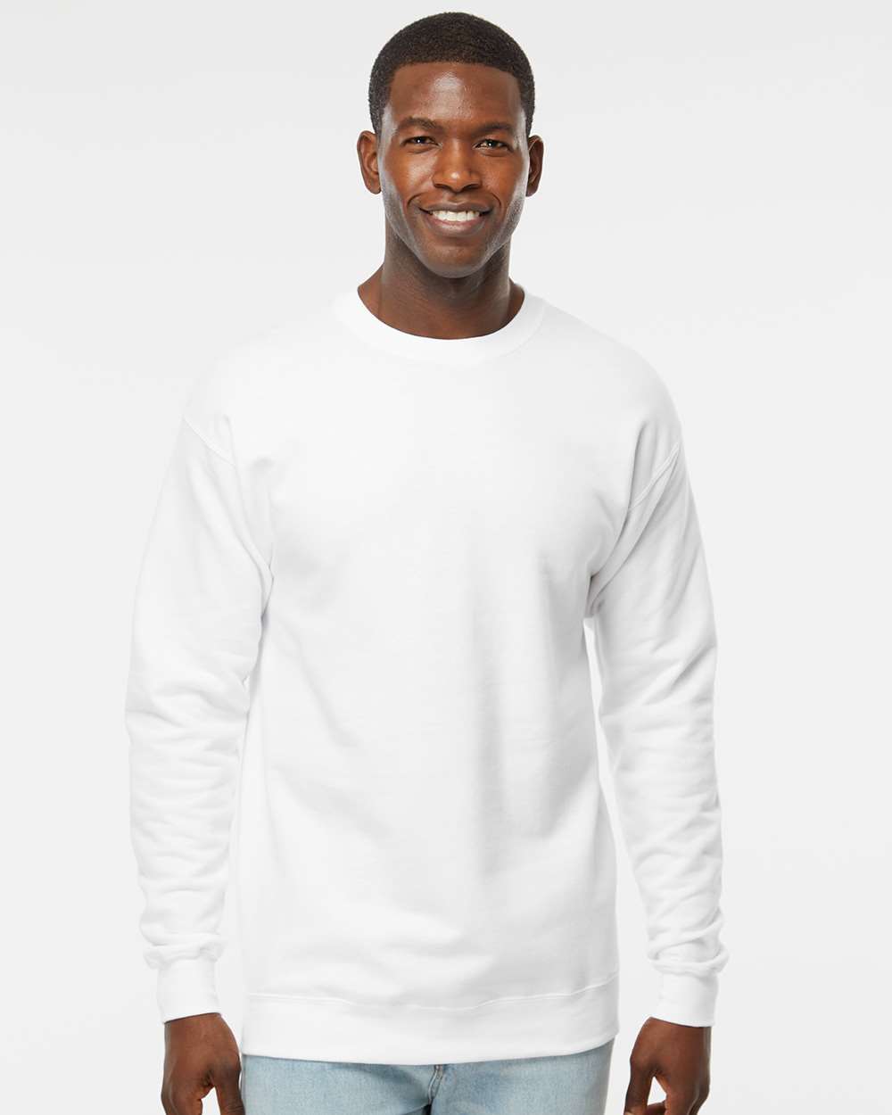 Hanes-RS160-Perfect Fleece Crewneck Sweatshirt - Image 59
