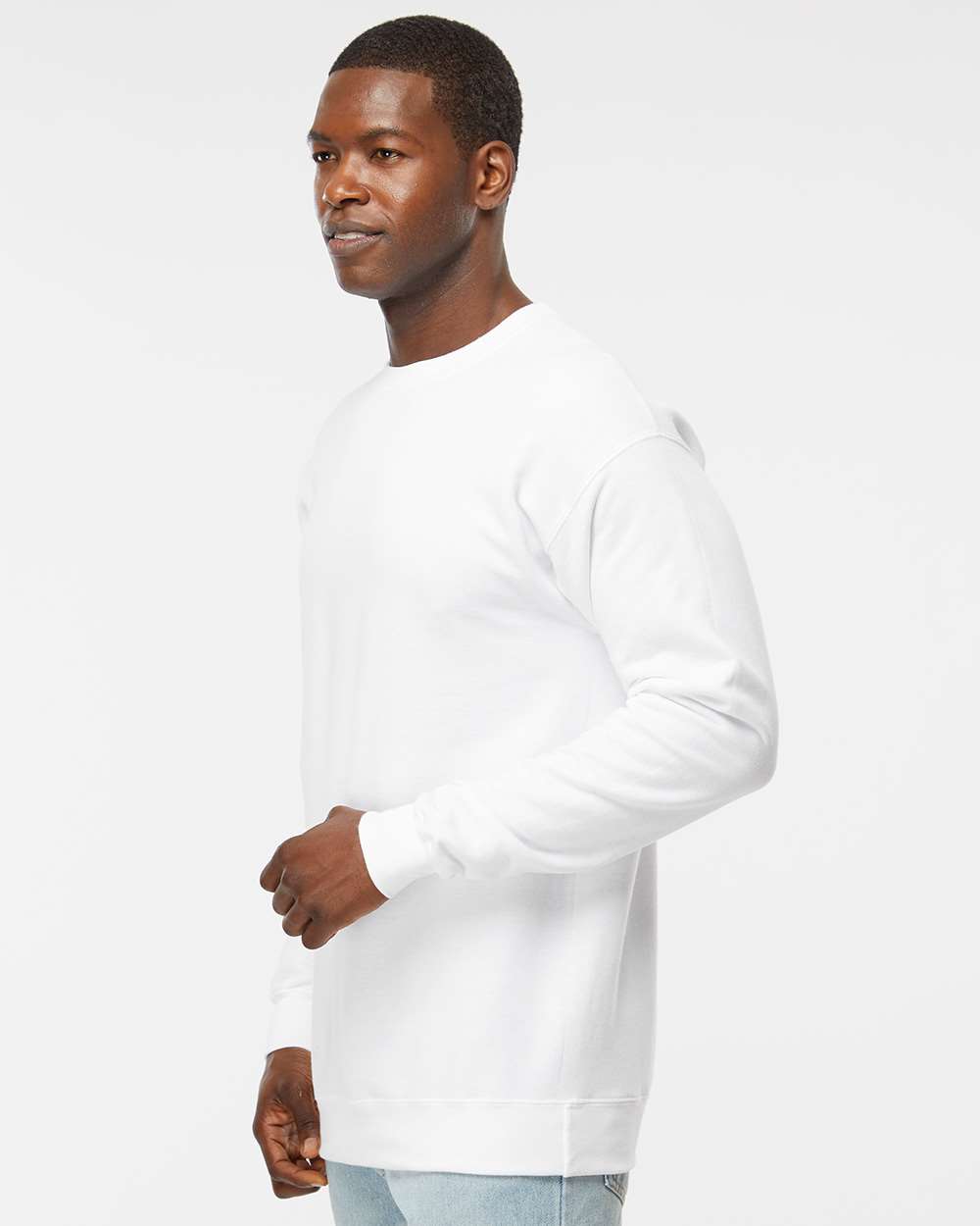 Hanes-RS160-Perfect Fleece Crewneck Sweatshirt - Image 60