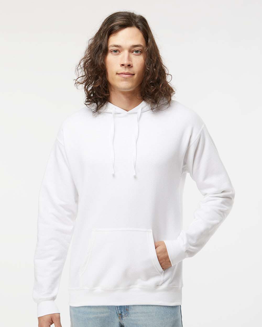 Hanes-RS170-Perfect Fleece Hooded Sweatshirt - Image 59