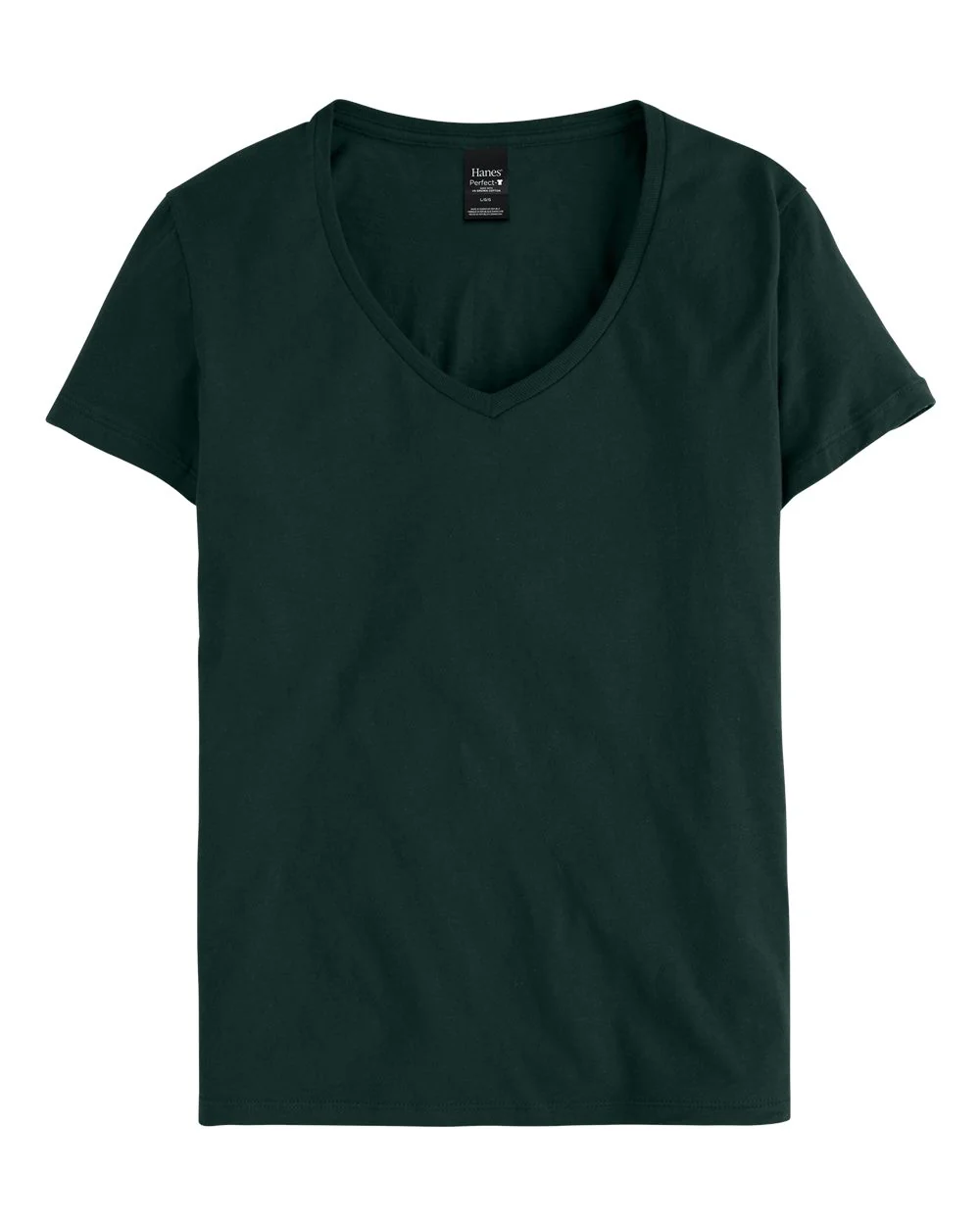 Hanes-S04V-Perfect-T Women’s V-Neck T-Shirt - Image 21