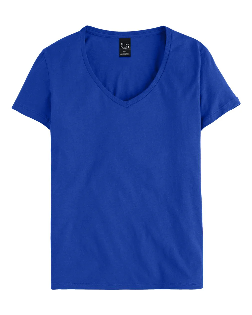 Hanes-S04V-Perfect-T Women’s V-Neck T-Shirt - Image 26