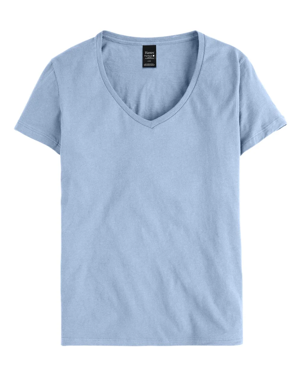 Hanes-S04V-Perfect-T Women’s V-Neck T-Shirt - Image 30