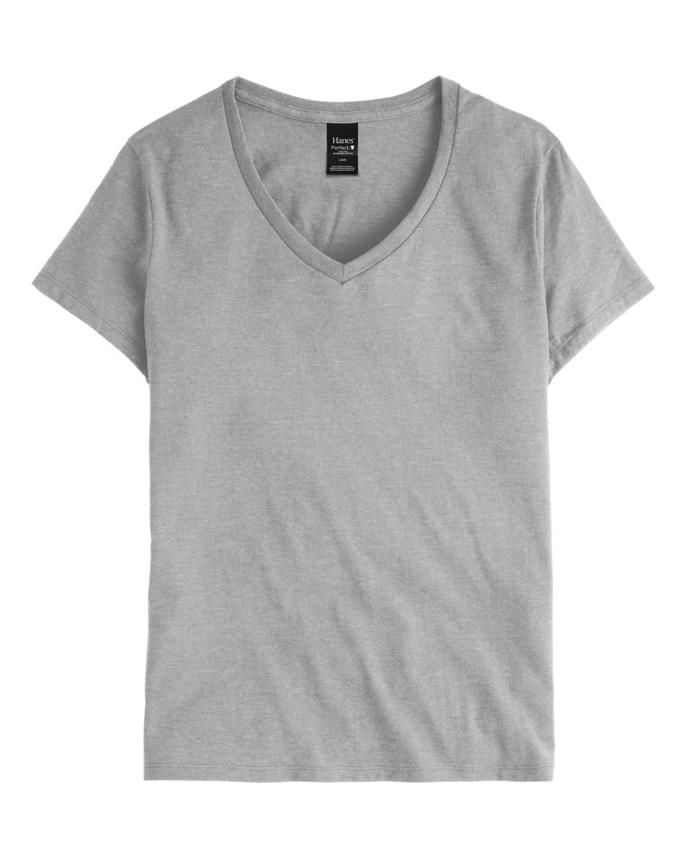 Hanes-S04V-Perfect-T Women’s V-Neck T-Shirt - Image 34