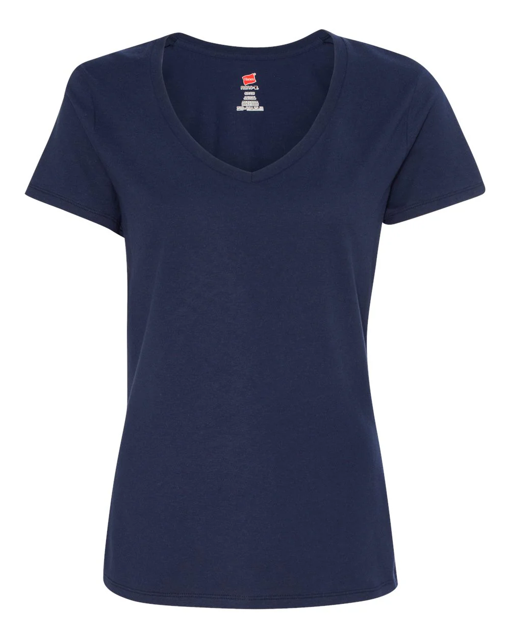 Hanes-S04V-Perfect-T Women’s V-Neck T-Shirt - Image 44