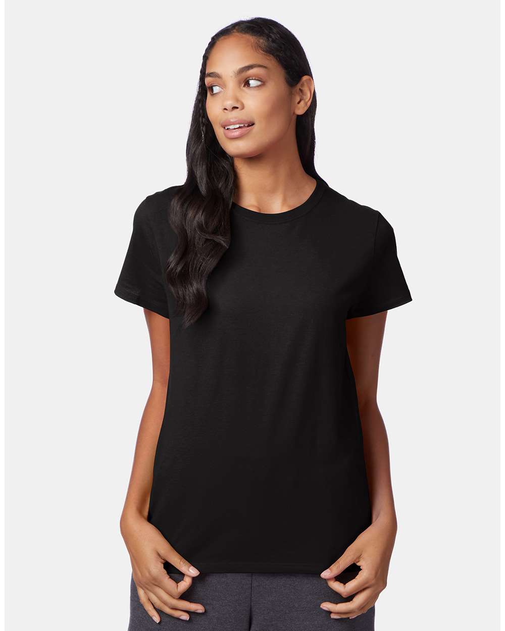 Hanes-SL04-Perfect-T Women’s T-Shirt - Image 11