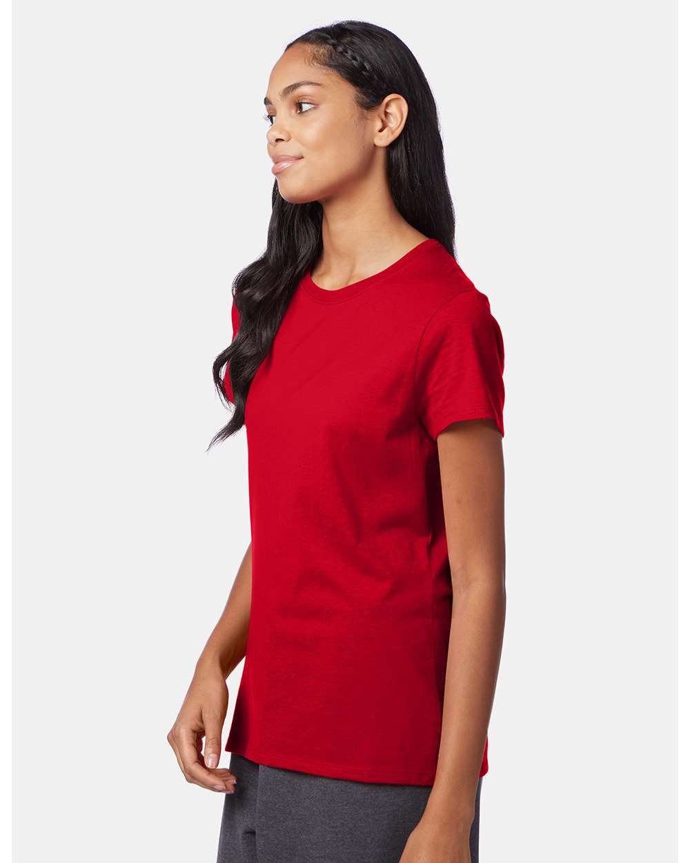 Hanes-SL04-Perfect-T Women’s T-Shirt - Image 36