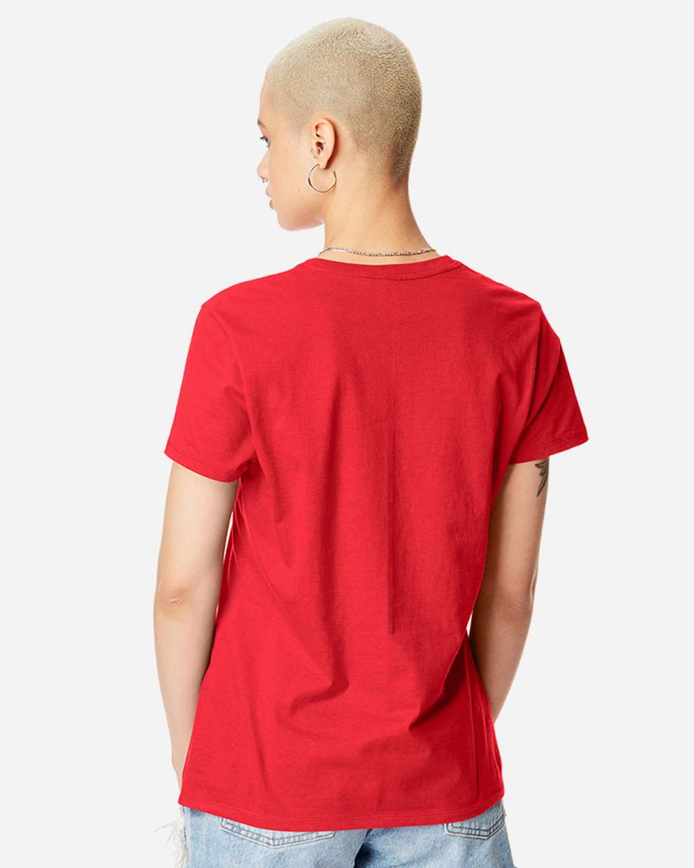 Hanes-SL04-Perfect-T Women’s T-Shirt - Image 6