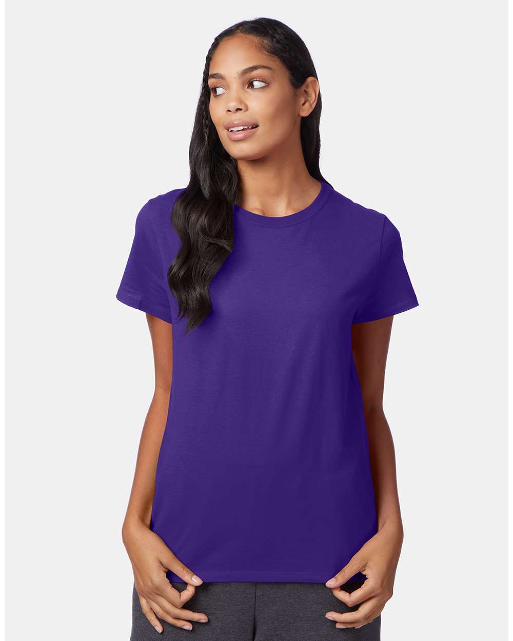 Hanes-SL04-Perfect-T Women’s T-Shirt - Image 62