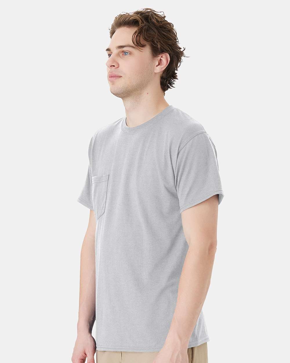 Hanes-W110-Workwear Pocket T-Shirt - Image 12