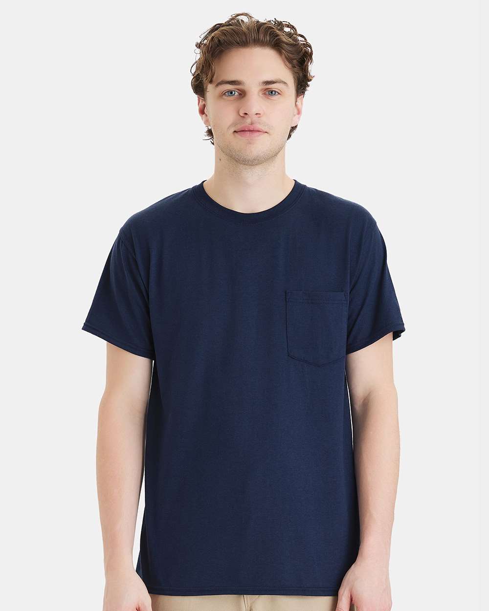 Hanes-W110-Workwear Pocket T-Shirt - Image 17
