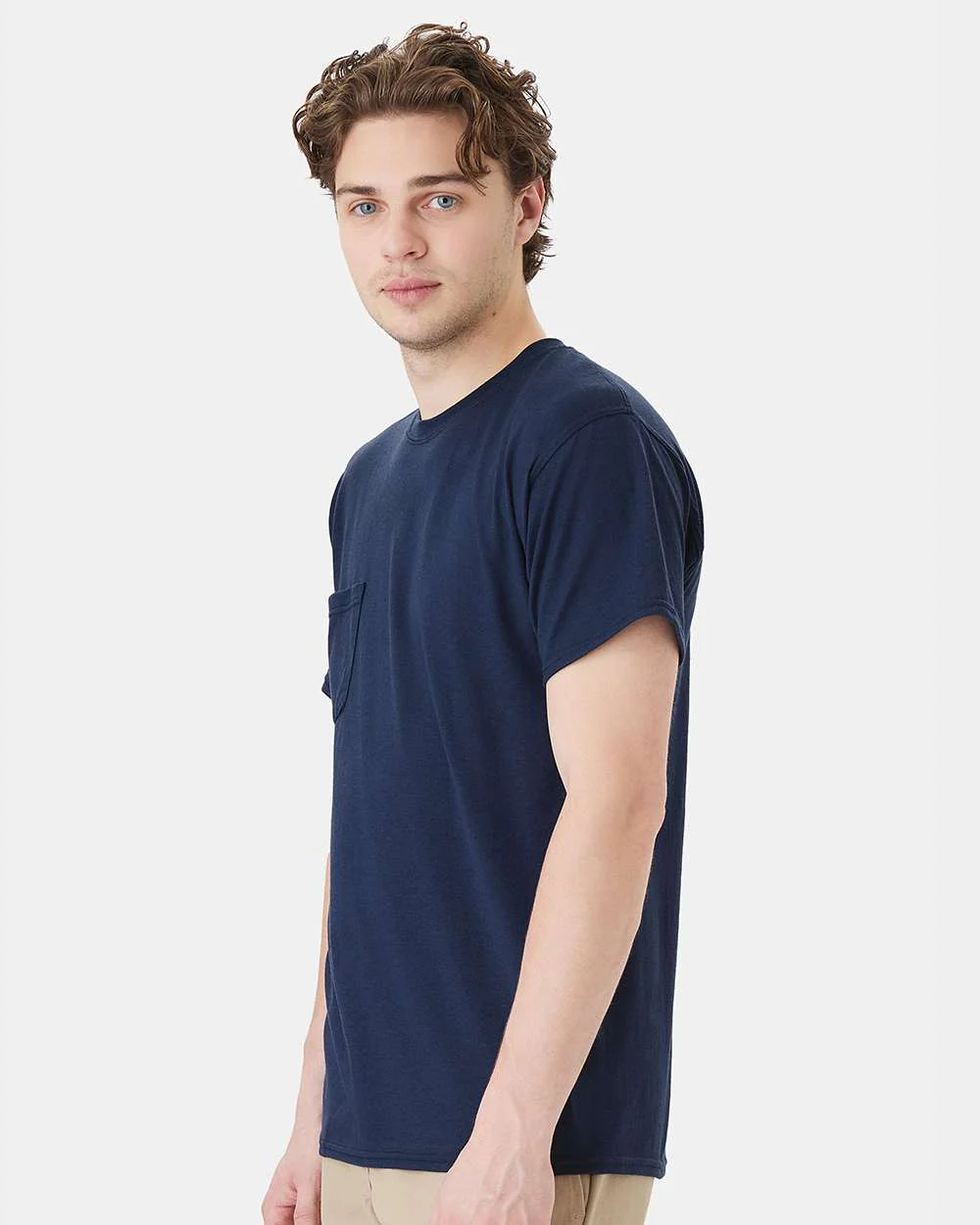 Hanes-W110-Workwear Pocket T-Shirt - Image 18