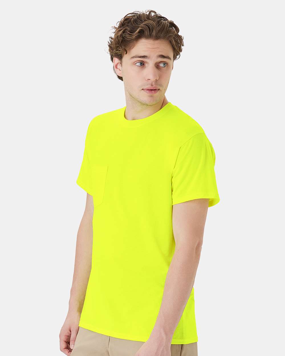 Hanes-W110-Workwear Pocket T-Shirt - Image 24