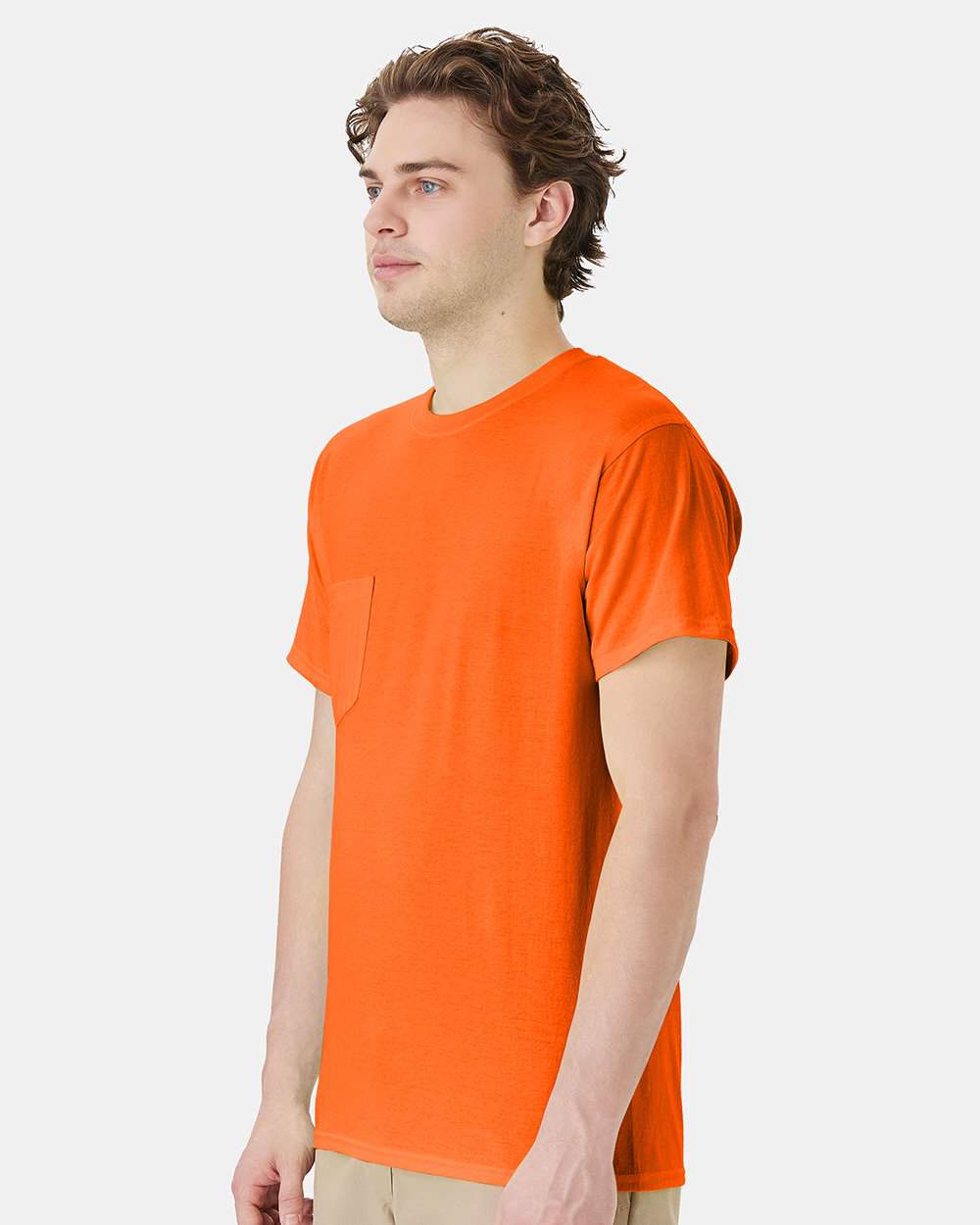 Hanes-W110-Workwear Pocket T-Shirt - Image 30