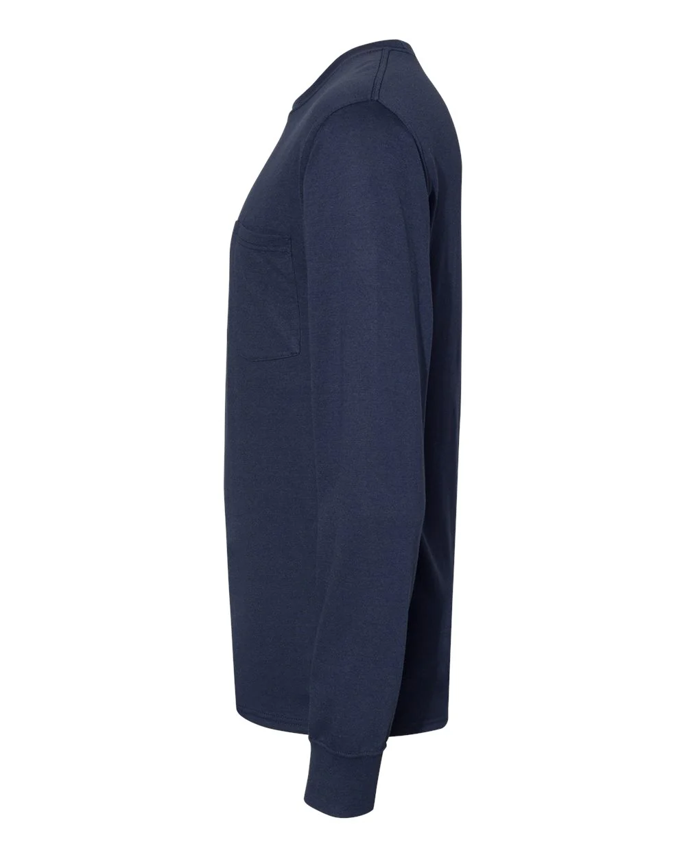 Hanes-W120-Workwear Long Sleeve Pocket T-Shirt - Image 16
