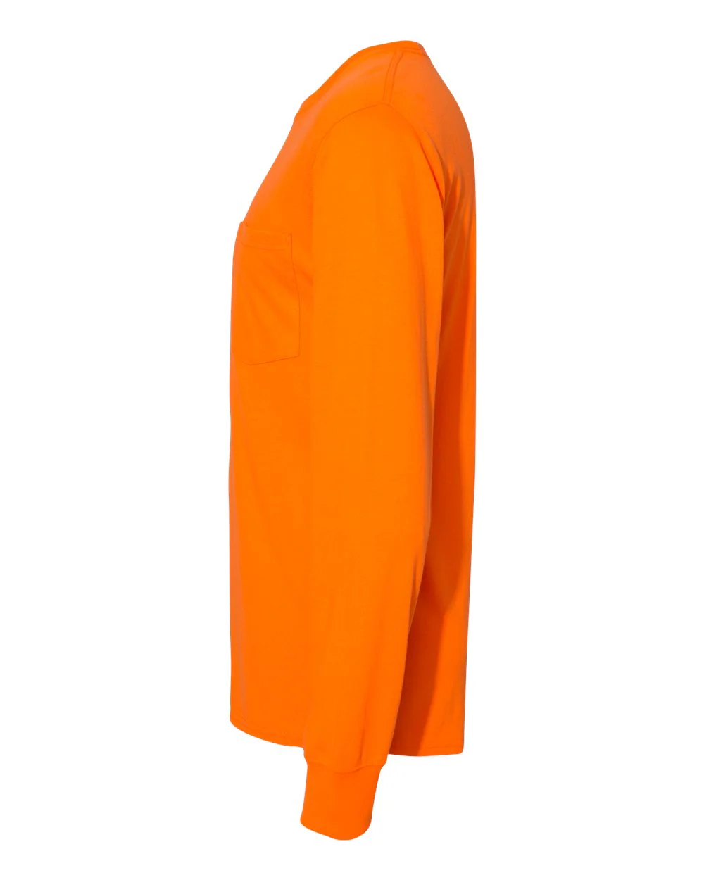 Hanes-W120-Workwear Long Sleeve Pocket T-Shirt - Image 28