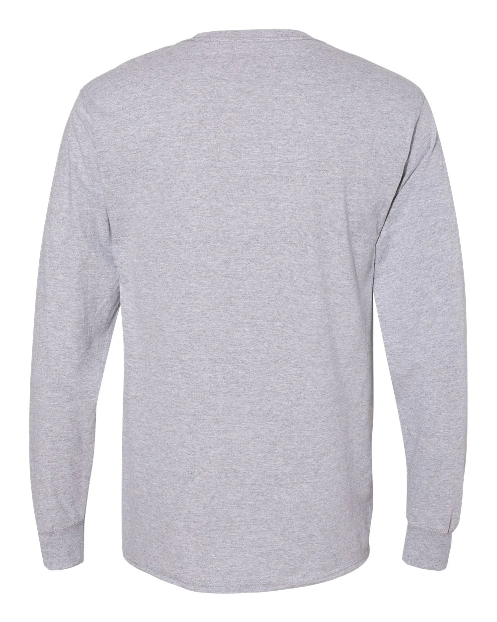 Hanes-W120-Workwear Long Sleeve Pocket T-Shirt - Image 9