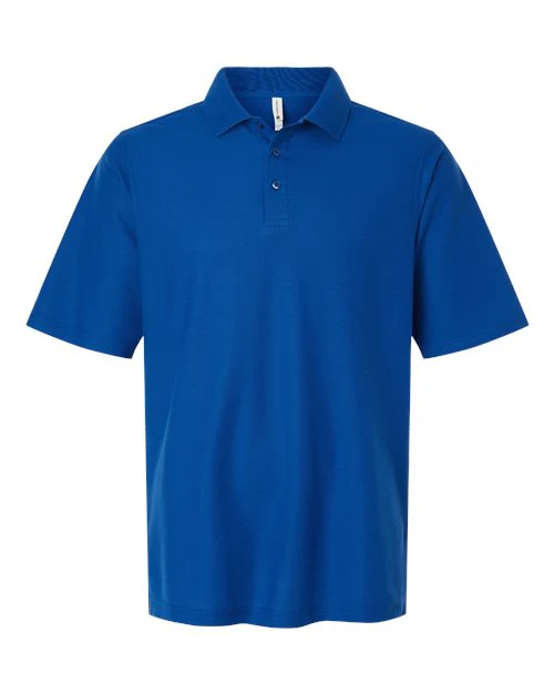 Harriton-M105-Men's Maverick CVC Pique Polo - Image 11
