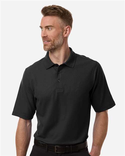 Harriton-M105-Men's Maverick CVC Pique Polo - Image 14