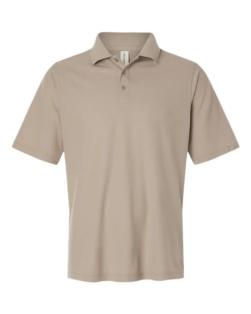 Harriton-M105-Men's Maverick CVC Pique Polo - Image 6