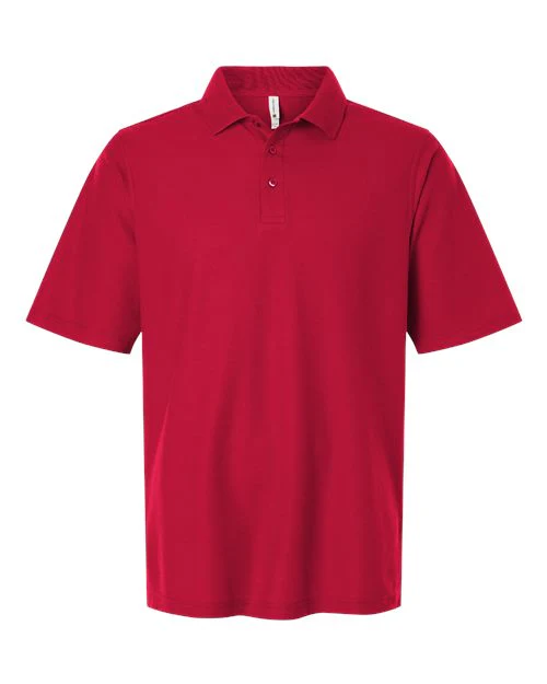 Harriton-M105-Men's Maverick CVC Pique Polo - Image 8