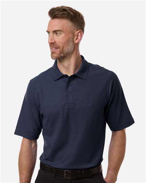 Harriton-M105T-Men's Tall Maverick CVC Pique Polo - Image 14