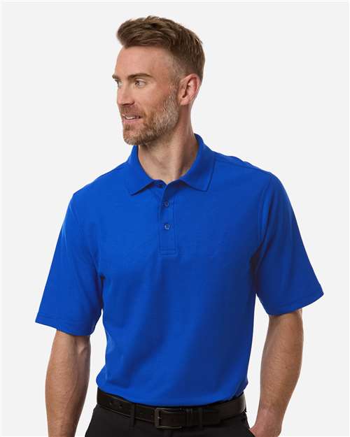 Harriton-M105T-Men's Tall Maverick CVC Pique Polo - Image 20