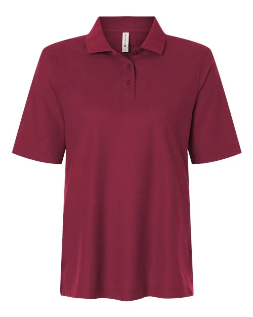 Harriton-M105W-Women's Maverick CVC Pique Polo - Image 13