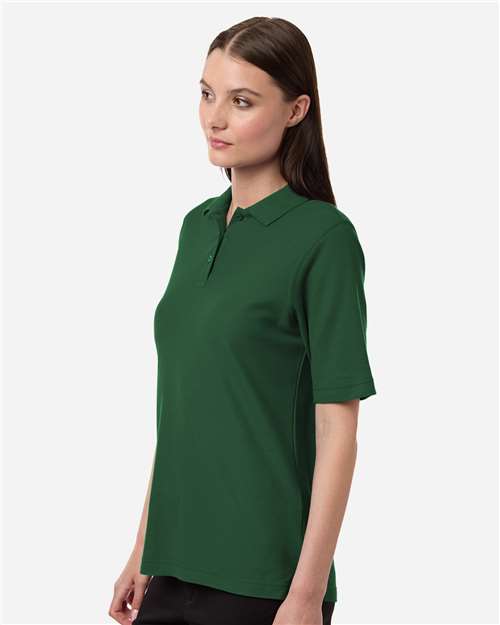 Harriton-M105W-Women's Maverick CVC Pique Polo - Image 21